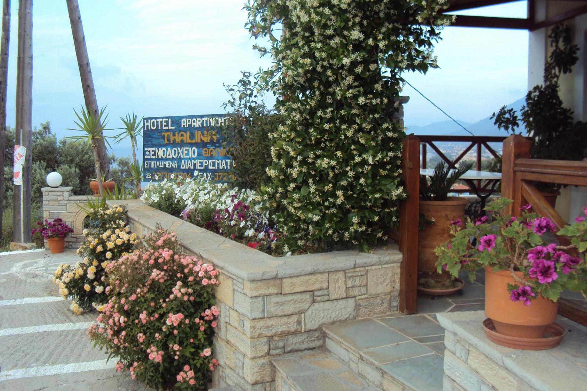 Thalina Hotel Marathókambosz Kültér fotó